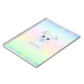 Elegante & Mooie Lama Notitieboek (Linkerzijde)