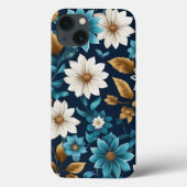 Elegante & mooie lente bloemenpatroon kunst Case-Mate iPhone case (Achterkant)