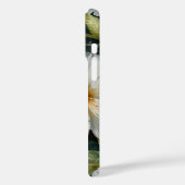 Elegante Mooie Witte Bloemen Waterverf Chic Case-Mate iPhone Case (Achterkant / Links)