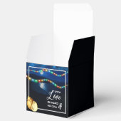 Elegante Moonlit Beach bruiloft Bedankdoosjes (Geopend)