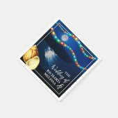 Elegante Moonlit Beach bruiloft Servet (Hoek)