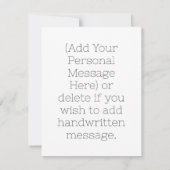 Elegante  Moonlit Serenity, Pastel Tones Notitiekaartje (Achterkant)