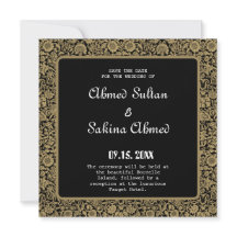 Elegante moslim-huwelijksnikah