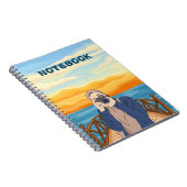 Elegante moslimmeisjes notitieboek (Rechterzijde)