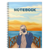 Elegante moslimmeisjes notitieboek (Voorkant)