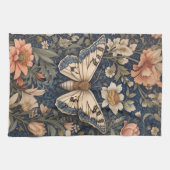 Elegante  mot William Morris Geïnspireerd Theedoek (Horizontaal)