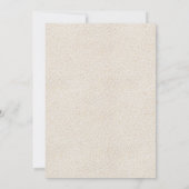 Elegante Moths Monogram Huwelijksuitnodiging Kaart (Achterkant)