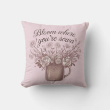 Elegante Motivatie roze bloem