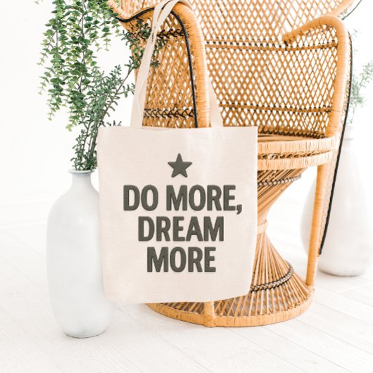 Elegante Motiverende Citaat Boodschappentas Ontwer Tote Bag