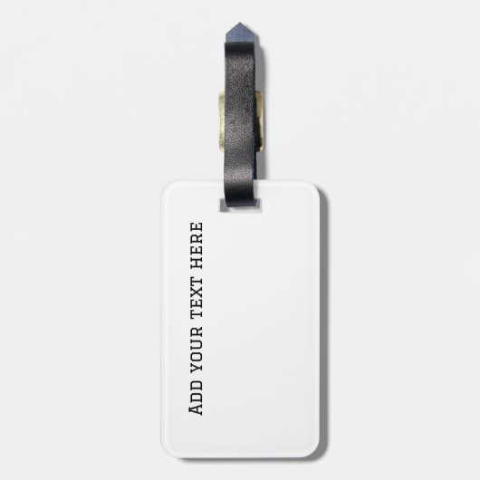 Elegante Mount Fuji Japan Reiskunst Bagagelabel (Achterkant verticaal)