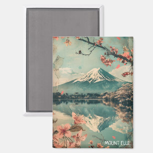Elegante Mount Fuji Japan Travel Magneet