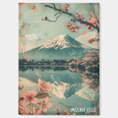 Elegante  Mount Fuji Japan Travel Magneet (Voorkant)