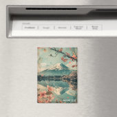 Elegante  Mount Fuji Japan Travel Magneet (Insitu (Vaatwasser))