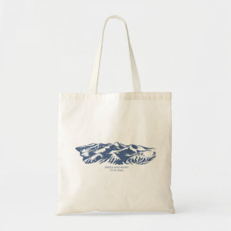 Elegante Mountain Wedding Canvas tas