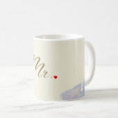 Elegante Mr. Mok – Zacht Blauw Bloemen & Classic S (Voorkant rechts)