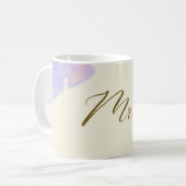 Elegante Mr. Mok – Zacht Blauw Bloemen & Classic S (Voorkant links)