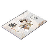 Elegante Multi-Photo Wedding Planner Notitieboek (Linkerzijde)