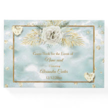 Elegante Munt Blauwgroen Blauw Goud Marmer Roos Bl