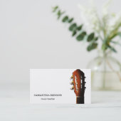 Elegante Musicus Visitekaartje (Staand voorkant)