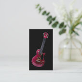 Elegante Musicus  Visitekaartje (Staand voorkant)