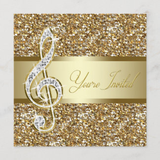 Elegante muziek Treble Clef Symphony Concert Overw Kaart