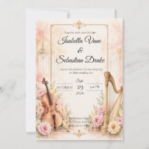 Elegante Muzikale Trouw Huwelijk 
