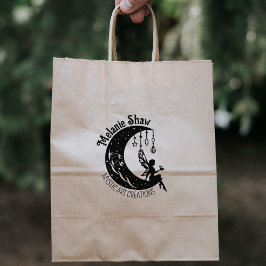 Elegante Mystic Custom Logo, groot Rubberstempel