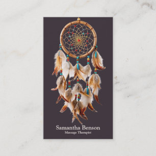Elegante Mystic Dreamcatcher Spirituele Metafysica Visitekaartje