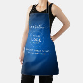Elegante Naam en Logo kapsalon schort (Insitu)