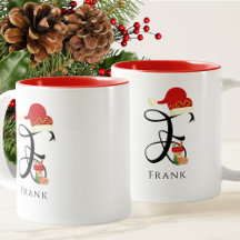 Elegante naam initiaal moderne letter F vakantie