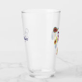 Elegante naam, Papier Gewatteerde Paisleys 16oz Pi Glas (Links)