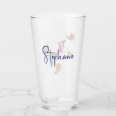 Elegante naam, Papier Gewatteerde Paisleys 16oz Pi Glas (Voorkant)