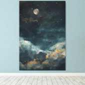 Elegante Nacht Canvas Afdruk (Insitu (Houten vloer))