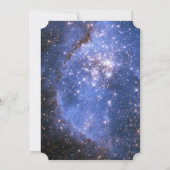 Elegante nachtelijke hemel / ruimte thema bruiloft kaart (Achterkant)