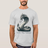 Elegante Naga Panchami Cobra T-shirt (Voorkant)