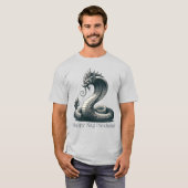 Elegante Naga Panchami Cobra T-shirt (Voorkant volledig)