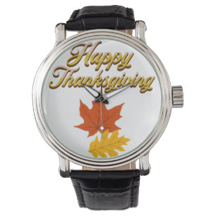 elegante  najaarsThanksgiving Horloge