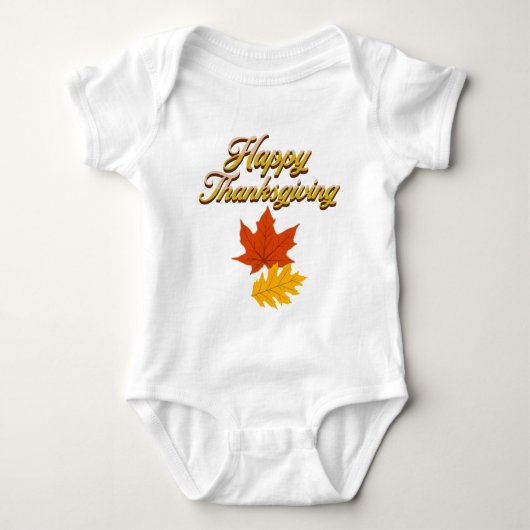 elegante  najaarsThanksgiving Romper (Voorkant)