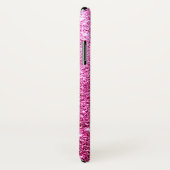 Elegante namaak roze glitters luxe Case-Mate iPhone case (Achterkant / rechts)