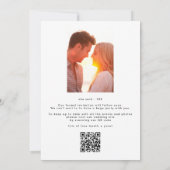 ELEGANTE NAMEN | Foto Aangepast om onze datum op t Kaart (Achterkant)