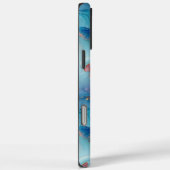 Elegante Natuur Boho Marble Butterfly iPhone Case-Mate iPhone Case (Achterkant / Rechts)