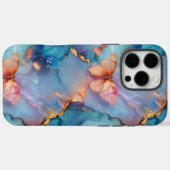 Elegante Natuur Boho Marble Butterfly iPhone Case-Mate iPhone Case (Achterkant (horizontaal))