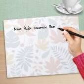 Elegante Natuur herfstbladeren Notitieblok