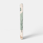 Elegante Natuur patchwork Samsung Galaxy Hoesje (Linkerkant)