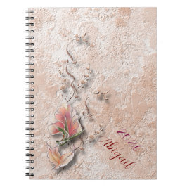 Elegante natuurgeprinte fotokaft notebook notitieboek