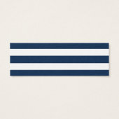 Elegante nautische anker bruiloft website RSVP Mini Visitekaartjes (Achterkant)