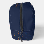 Elegante Navy Blue Toilettas voor Heren/Vader Toilettasje (Rechts)