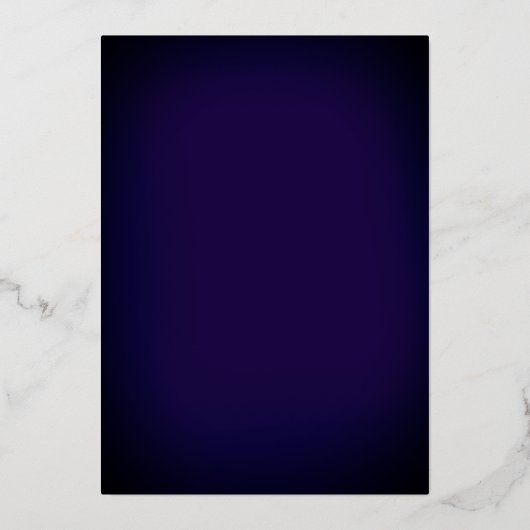 Elegante Navy Gold Butterfly Quinceanera Folie Uitnodiging (Achterkant)