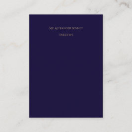 Elegante Navy Plattegrond kaart Plaatskaartje