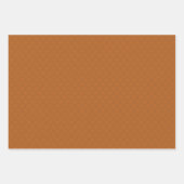 Elegante Navy Rust Art Nouveau  Bloemen Inpakpapier Vel (Voorkant 3)